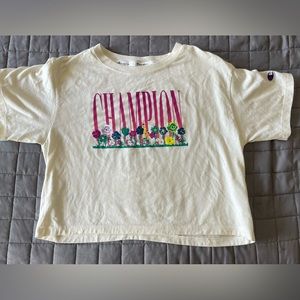 Champion Floral Cropped Tee 💐